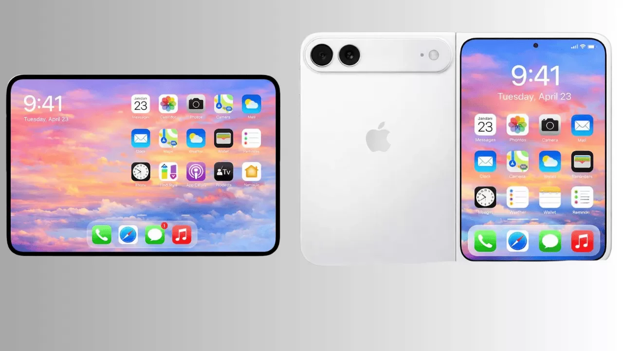 iPhone Fold Sızıntısı Tasarımı Değiştirdi: Apple’dan Üst Kenarda Ses Tuşları ve Dev Batarya