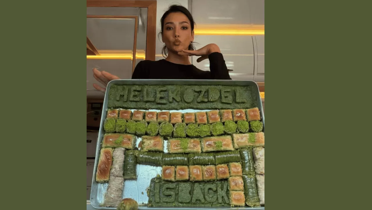 Aybüke Pusat’tan Olay Paylaşım! Boşanma İçin Gönderilen Tatlı Gündem Oldu