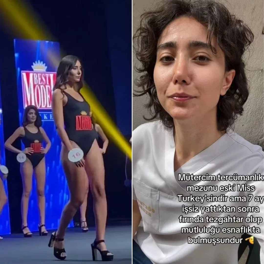 Ünlü Model Irmak Öztaş İş Bulamayınca Fırında Çalışmaya Başladı!